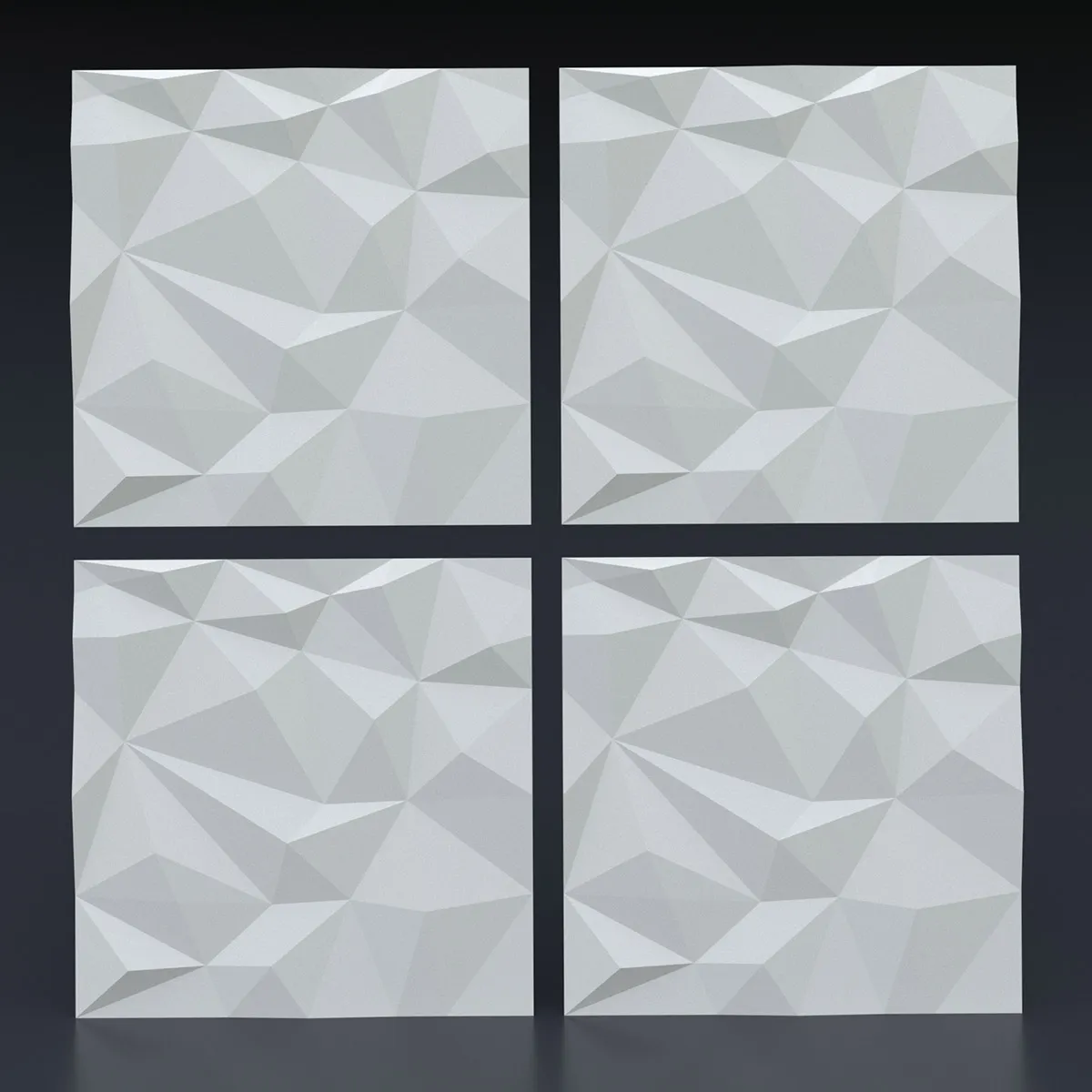 Оригами объемная 3D панель